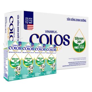 Thùng Sữa non Vinamilk ColosGold 180ml (từ 1 tuổi) lốc 4 hộp - 12 lốc